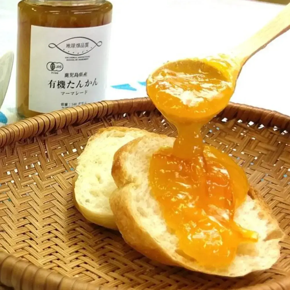 Chikyubatake Organic Handmade Tankan Citrus Marmalade Jam 140g - Image 2