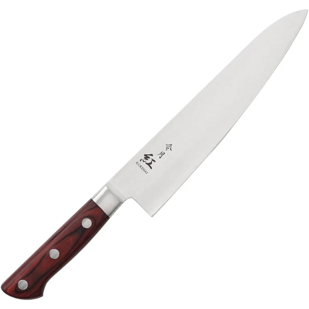 Kurenai Gyuto Knife Molybdenum Vanadium Japanese Chef Knife 210mm