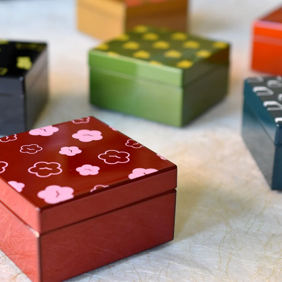 Isuke Cute Lacquered Wooden Box For Jewelry & Accessories - Image 3