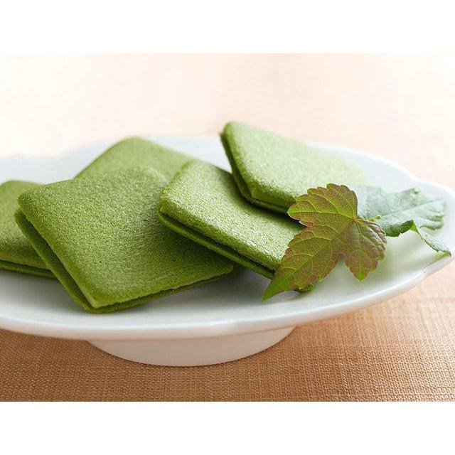 Itohkyuemon Uji Matcha Langue de Chat Cookies 10 Pieces - Image 5