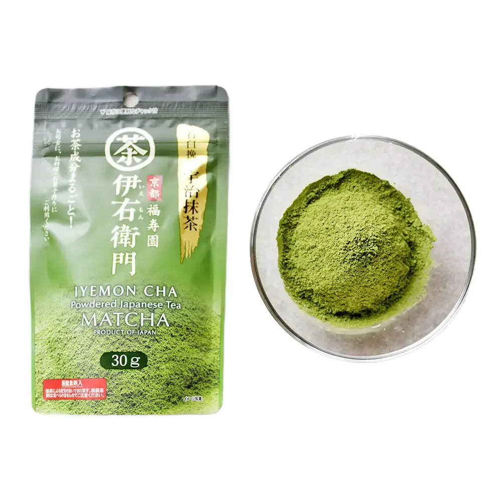Iyemon Stone-Ground Uji Matcha Green Tea Powder 30g - Image 5
