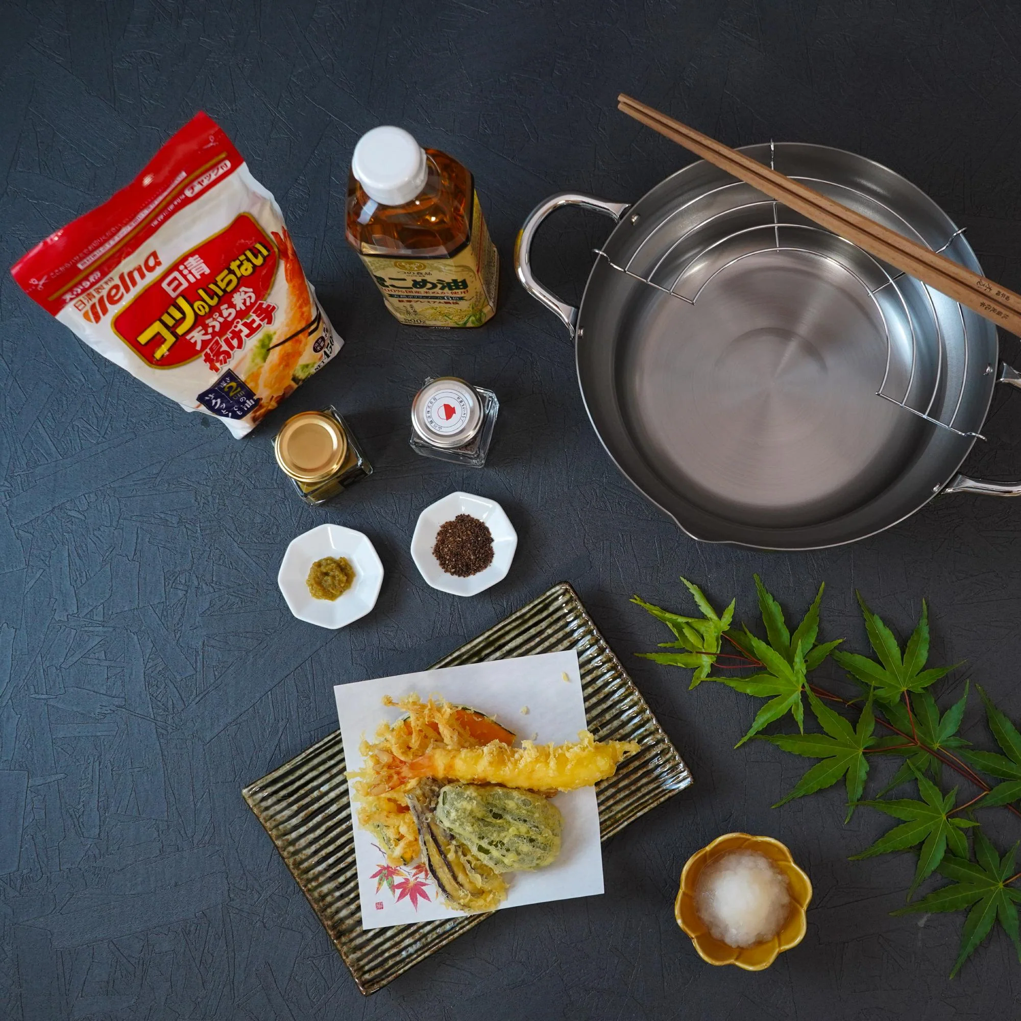 J Taste Authentic Tempura Cooking Kit & Tempura Ingredients 7 Pieces - Image 10