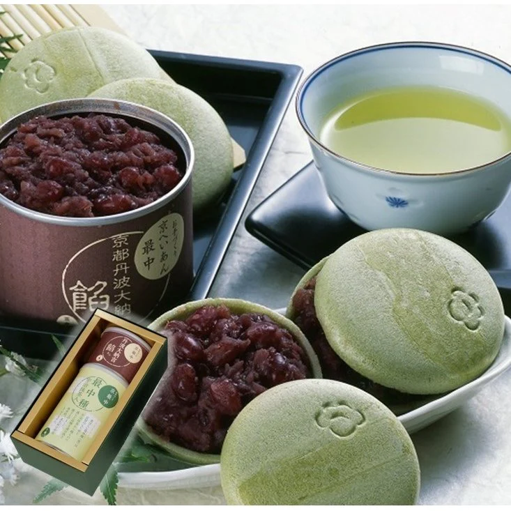 Kiyosen Monaka Wafer Dainagon Azuki Uji Matcha Wagashi Making Set - Image 2