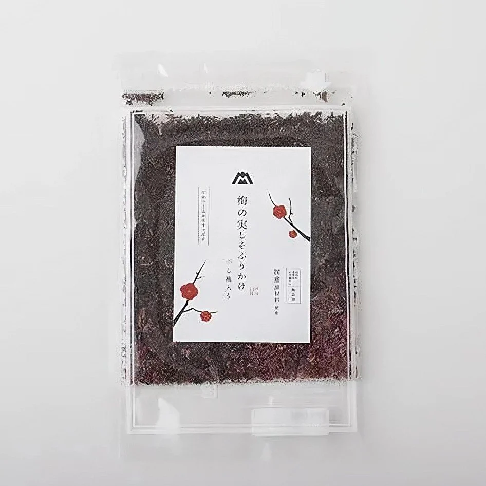 Matsuo Ume Plum & Shiso Furikake Rice Seasoning 25g (Pack of 3)