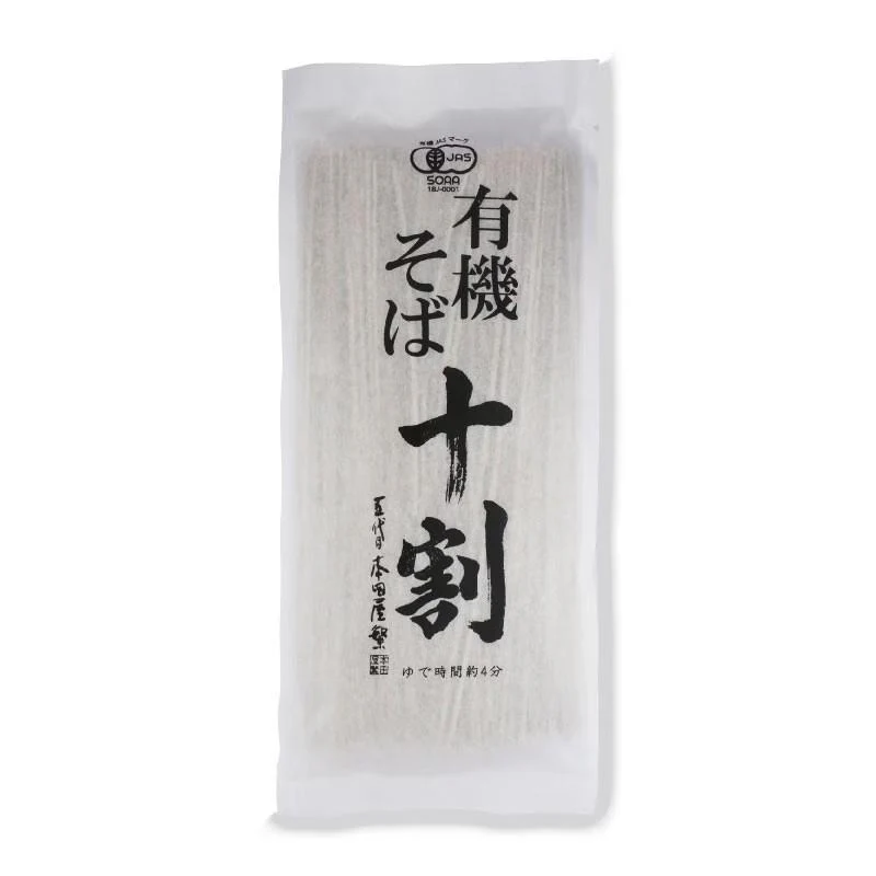 Organic Gluten-Free Noodles Dried Soba Buckwheat Noodles 180g