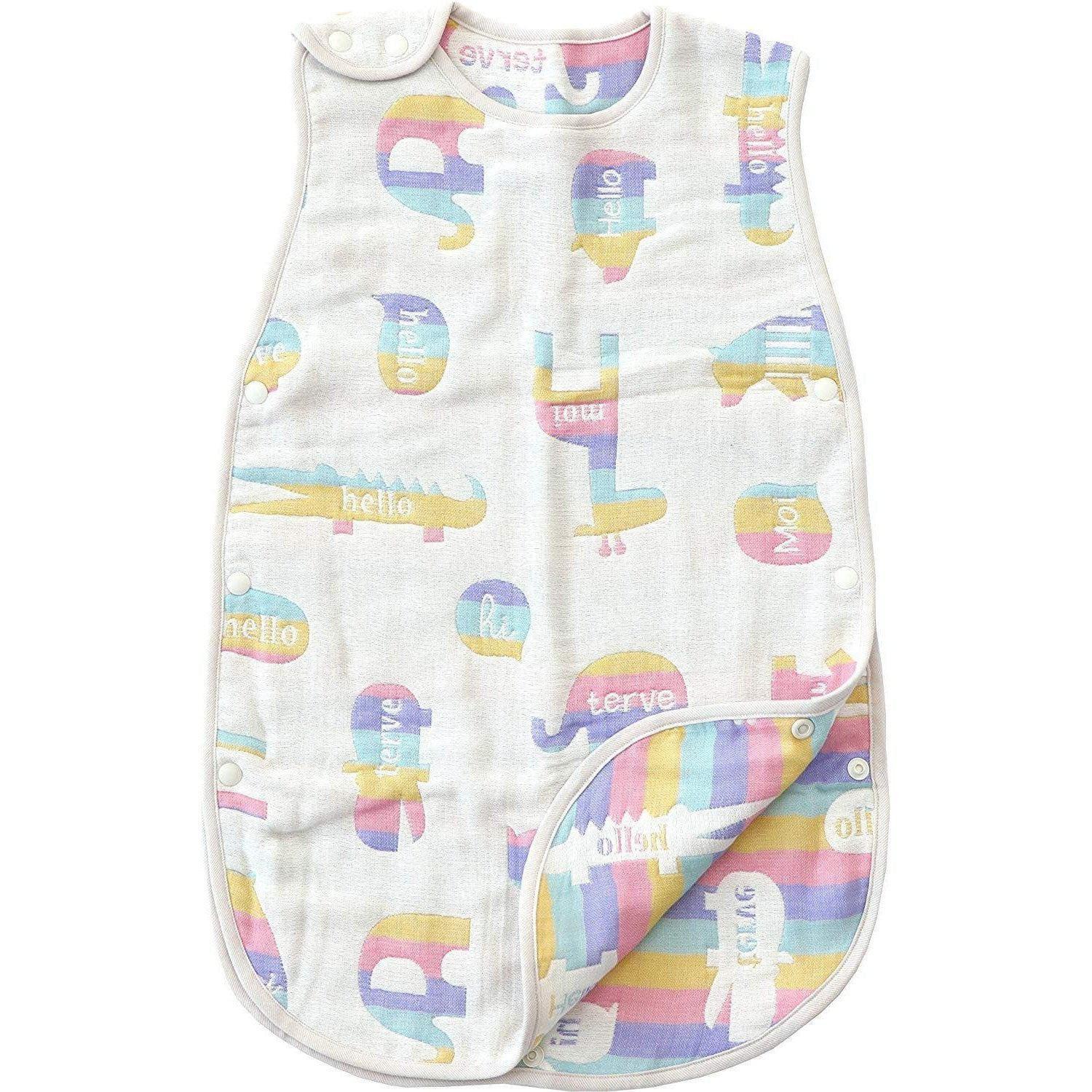 Sandesica Fluffy Muslin Baby Sleep Sack Wearable Sleeping Bag - Image 13