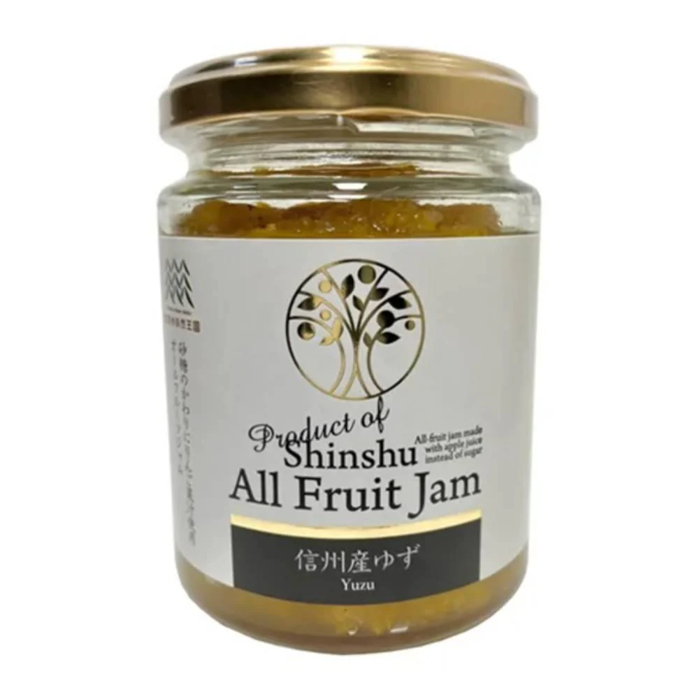 Shinshu Nagano Yuzu Jam All-Fruit Natural Spread No Added Sugar 230g